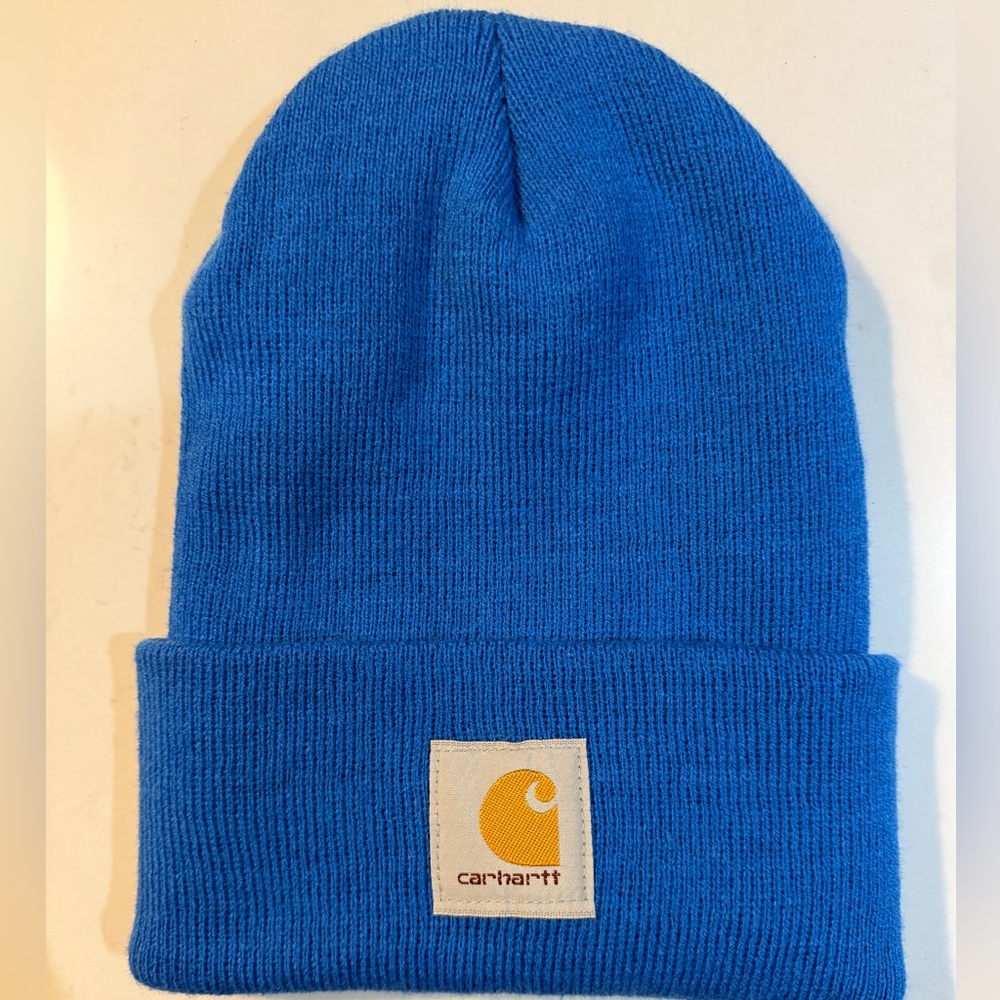 Carhartt Blue Beanie never worn